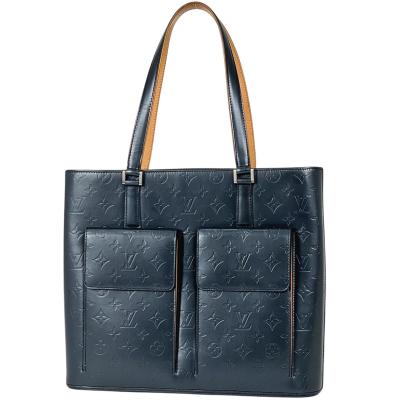 Louis Vuitton トートバッグ ダークブルー ルイヴィトン トートバッグ 青（LOUIS VUITTON）（バッグ、小物素材