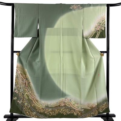 辻が花 着物 落款（色：グリーン系）の商品一覧 通販 - Yahoo!ショッピング