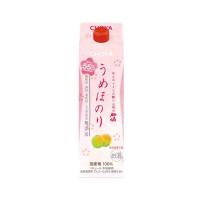 チョーヤ うめほのり 紙パック 1.0L 1000ml ※12本まで1梱包で発送します | 開成屋