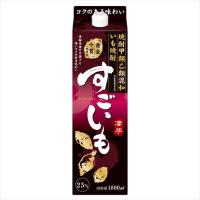 (ケース販売)(送料無料(九州・沖縄除く)) 合同酒精 すごいも 1.8L パック 25度 1800ml 6本 | 開成屋