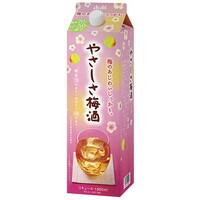 【6本まで１梱包で発送】アサヒ やさしさ梅酒 紙パック 1.8L 1800ml | 開成屋