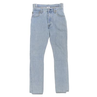 美品　VETEMENTS 再構築デニム LEVI’S コラボ男女兼用　サイズS ブランド古着】リーバイス 再構築デニムジャケット（デニム