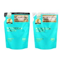 [2個セット]MOROCCAN BEAUTY モロッカンビューティ ディープモイスト シャンプー ヘアトリートメント 詰替え 370mL レフィル ヘアケア[ギフトラッピング対応] | かいちゃんのお店