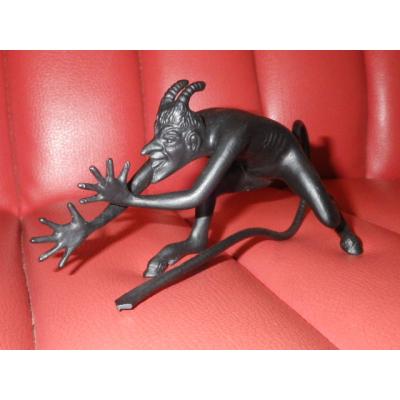 70'S☆デビル☆オブジェ☆置物☆大☆アート☆悪魔☆サタン☆ソビエト