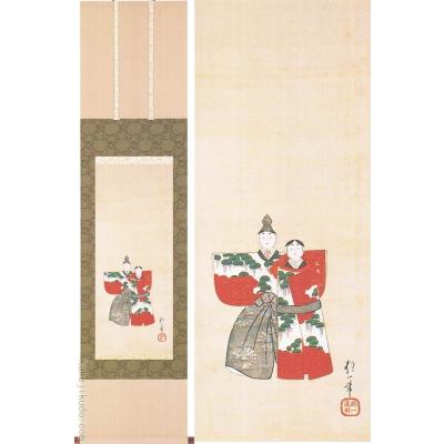 掛け軸・絵画の専門店 掛軸堂画廊 - お雛様の掛け軸○大人も楽しむ