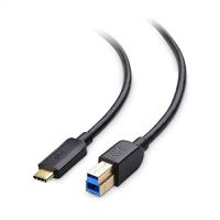 Cable Matters USB C B変換ケーブル USB C USB B ケーブル USB 3.1 Gen 1 Type C USB 3.0 Type B 変換ケーブル 1m ブラック | かきのき堂