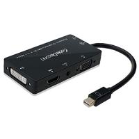 CableDeconn Mini Displayport HDMI VGA DVI 変換 アダプター 4in1 変換 ケーブル マルチハブ 変換 ケーブル thunderbolt 2 ドック | かきのき堂