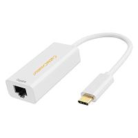 USB-C 有線 LAN アダプター, CableCreation USB Type C LAN 変換アダプタ USB-C to RJ45 10/100/1000Mbps超高速 1Gbps イーサネットThund | かきのき堂