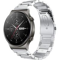 VICARA バンド Compatible with Huawei Watch 3/3 46mm/3 Pro/3 Pro 46mm/GT/GT2 Pro/GT2e 46mm/GT2 46mm バンド ステンレス製 22mm ファーウ? | かきのき堂
