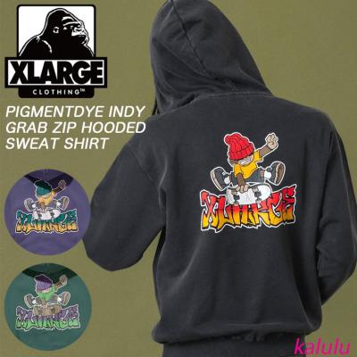 XLARGE メンズパーカー（柄：キャラクター）｜トップス