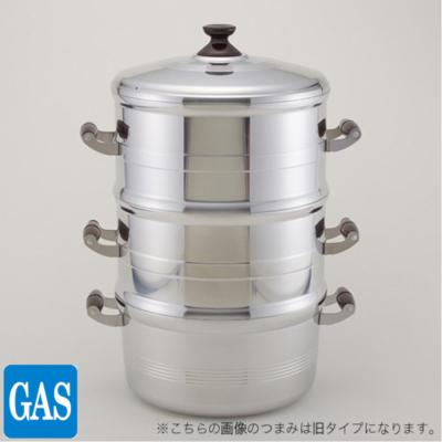 3段蒸し器 30cm（キッチン用品、食器、カトラリー素材：アルミ）の商品