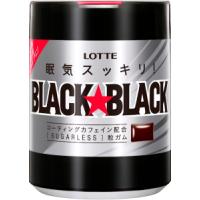ロッテ　ブラックブラック粒ワンプッシュボトル　140g　36個セット | KAMAKURA CAMP