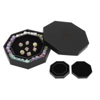 Forged Dice Co. Dice Tray Arena Rolling Tray and Storage Compatible with Any dice Game D&amp;D and RPG Gaming (Black) | かめよしエクスプレス