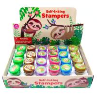 24 Pcs Sloths Stampers for Kids Sloth Birthday Party Sloth Party Favors Goody Bag Filler Treats Classroom Rewards Carniv | かめよしエクスプレス