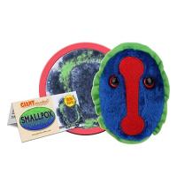 GIANTmicrobes Smallpox Plush-Learn about Biohazards and Plagues from the Past with this Unique Gift for Scientists Stude | かめよしエクスプレス