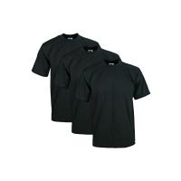 Pro Club Men's 3-Pack Heavyweight Cotton Short Sleeve Crew Neck T-Shirt Black Large | かめよしエクスプレス
