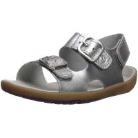 Merrell Unisex-Child Bare Steps Sandal Silver 9 Wide Toddler | かめよしエクスプレス
