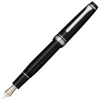 Sailor 11-1222-420 Fountain Pen Professional Gear Slim Silver Black Medium Point | かめよしエクスプレス