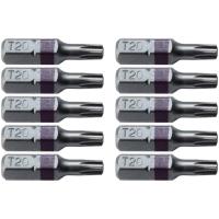 T20 (T-20) Torx/Star Driver Bit - Color Coded T20 x 1 Torx/Star Drive Bit for Screws and Fasteners Requiring T20 (T-20) | かめよしエクスプレス