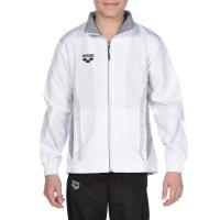 ARENA Kids Team Line Youth Warm-Up Tracksuit Lightweight Athletic Jacket and Pants White-Grey M | かめよしエクスプレス