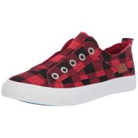 Blowfish Malibu womens Play Sneaker Red Buffalo Check 7.5 US | かめよしエクスプレス