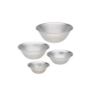 Sori Yanagi Made in Japan Colander Punching Strainer Set of 4 (6.3 inches) Stainless Steel | かめよしエクスプレス