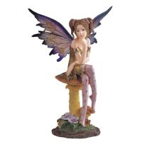 StealStreet SS-G-91257 Fairy Collection Pixie with Clear Wings Fantasy Figurine Decoration | かめよしエクスプレス