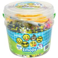 Perler Beads Emoji Bucket 8500pc 6.5''L x 6.5''W x 6''H Small | かめよしエクスプレス