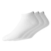 FootJoy Men's ComfortSof Sport 3-Pack Socks White Fits Shoe Size 7-12 | かめよしエクスプレス