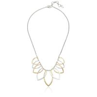 Lucky Brand Two-Tone Petal Statement Necklace | かめよしエクスプレス