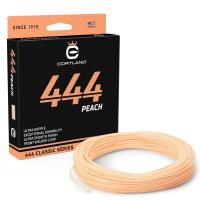 CORTLAND 444 Peach Fly Fishing Line with Front Welded Loop - 90 FT Durable Easy Casting Ultra Supple High Floating Class | かめよしエクスプレス