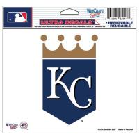 Wincraft MLB Kansas City Royals 14419071 Multi-Use Colored Decal 5 x 6 | かめよしエクスプレス