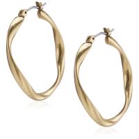 Lucky Brand Twist Hoop Earrings Gold One Size | かめよしエクスプレス