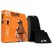 KT Tape Pro Synthetic Elastic Kinesiology Athletic Tape 150 Count 10 Precut Strips Black | かめよしエクスプレス