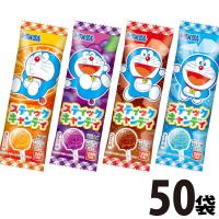 ドラえもん スティックキャンディー　1袋（1本入）×50袋　送料無料 バンダイ お菓子 お菓子 あめ 飴 販促品 バラまき つかみ取り どらえもん ドラエモン | 亀のすけ