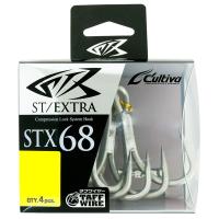 オーナーばり [1] カルティバ STX-68 スティンガートリプルエクストラ 3/0 | かめや釣具ヤフー店
