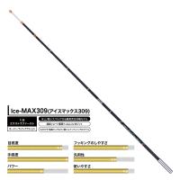 バリバス　グラファイトワークス　ワカサギ穂先　Ice-MAX309(アイスマックス309) | Fishing KAMIYAMA