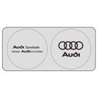 新品！！車内の暑さ対策に！目立つ アウディロゴ サンシェード★Audi 遮光 日焼け防止 軽量コンパクト収納 | kamiyashouten8