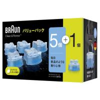 ブラウン 洗浄液 洗浄液カートリッジ 6個入 CCR5CR 純正 正規品 メンズシェーバー用 | カナエミナ