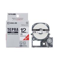 テプラ テープカートリッジ 純正 キングジム TEPRA PRO プロ 白ラベル ロング16m巻 SS12KL 幅12mm 白x黒文字 | カナエミナ