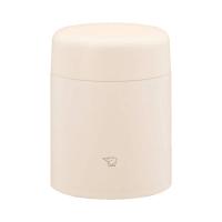 スープジャー 保温弁当箱 400ml 象印 保温保冷 シームレスせん ステンレススープジャー SW-LA40-CM エクリュベージュ | カナエミナ