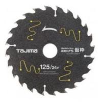 在庫 ゆうパケ可 タジマ チップソー TC-KFK12524 高耐久FS仮枠 125-24P 外径125mm 刃厚1.2mm 刃数24P 穴径20mm 一般木材/硬質集成材/合板等 TJMデザイン 019806 | カナジン ヤフー店