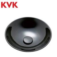KVK　KV92A　手洗鉢 KOシリーズ 黒グロス/プレーン 【受注生産品 目安：約6ヶ月】　λ | 住設建材カナモンジャー