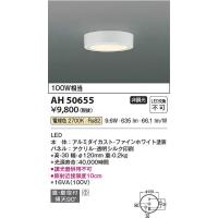 コイズミ照明　AH50655　LEDシーリング Σ | 住設建材カナモンジャー