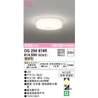 オーデリック　OG254874R　防雨型LEDシーリング Σ[X] | 住設建材カナモンジャー