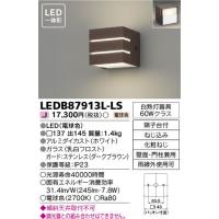 東芝ライテック 住宅照明 ポーチ灯 ポーチ灯 LEDB87913L-LS LEDベースライト/高天井照明/誘導灯/非常灯/TENQOO | 看板材料.COMヤフー店