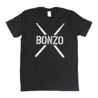 Promuco ( プロムコ ) John Bonham T-Shirt BONZO STENCIL, Black,  Large | 御茶ノ水楽器センター