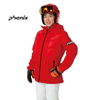 Phenix スキー スノボ ウェア ジャケット セット 160サイズ 赤 WOMENS】スキーウェア アウタージャケット トップス GARNET