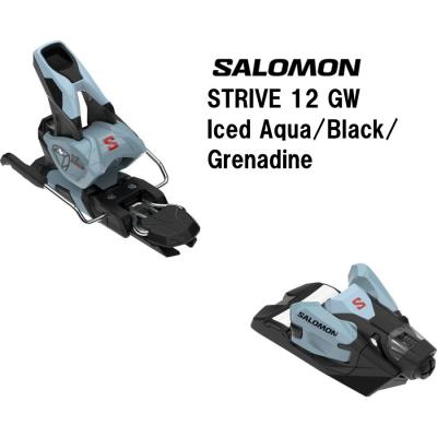 SALOMON スキー　ビンディング付き サロモン ビンディング STRIVE 12 GW Black-Silver (L47322700