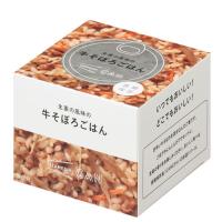 イザメシ CAN 缶詰 生姜の風味の牛そぼろごはん 単品サイズ：W78×D78×H60mm | カネマサかなものe-shop